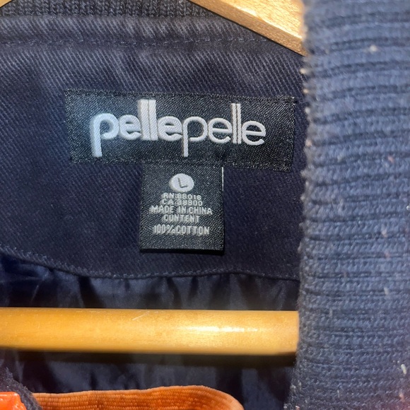 Pelle Pelle Vintage Navy Blue Varsity Jacket - Picture 6 of 6